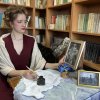 Zdjęcie z wyobrażeniem Marii Anny z Czartoryskich, w wykonaniu klasy II LO a